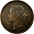 Coin, Jersey, Victoria, 1/12 Shilling, 1877, AU(50-53), Bronze, KM:8