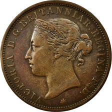 Monnaie, Jersey, Victoria, 1/12 Shilling, 1881, TTB, Bronze, KM:8