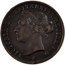 JERSEY, 1/12 Shilling, 1888, KM #8, AU(50-53), Bronze, 30.69, 9.56