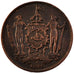 BRITISH NORTH BORNEO, Cent, 1884, Heaton, KM #2, EF(40-45), Bronze, 29.6, 9.18
