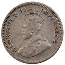SOUTH AFRICA, 6 Pence, 1933, KM #16.2, EF(40-45), Silver, 19.41, 2.76