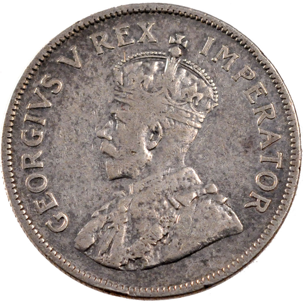 Sudafrica, George V, 2-1/2 Shillings, 1933, MB+, Argento, KM:19.3