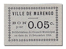 Banknote, Algeria, 5 Centimes, 1916, 1916-12-24, UNC(65-70)