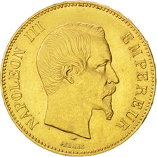 Monnaie, France, Napoleon III, Napoléon III, 100 Francs, 1855, Paris, SUP, Or