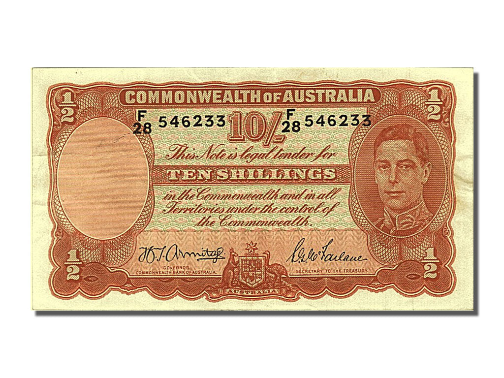 Banknote, Australia, 10 Shillings, 1942, AU(50-53)