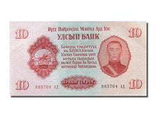 Billete, 10 Tugrik, 1955, Mongolia, UNC
