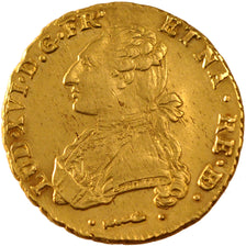 Moneta, Francia, Louis XVI, Double louis d'or de Béarn au buste habillé,1778 Pau
