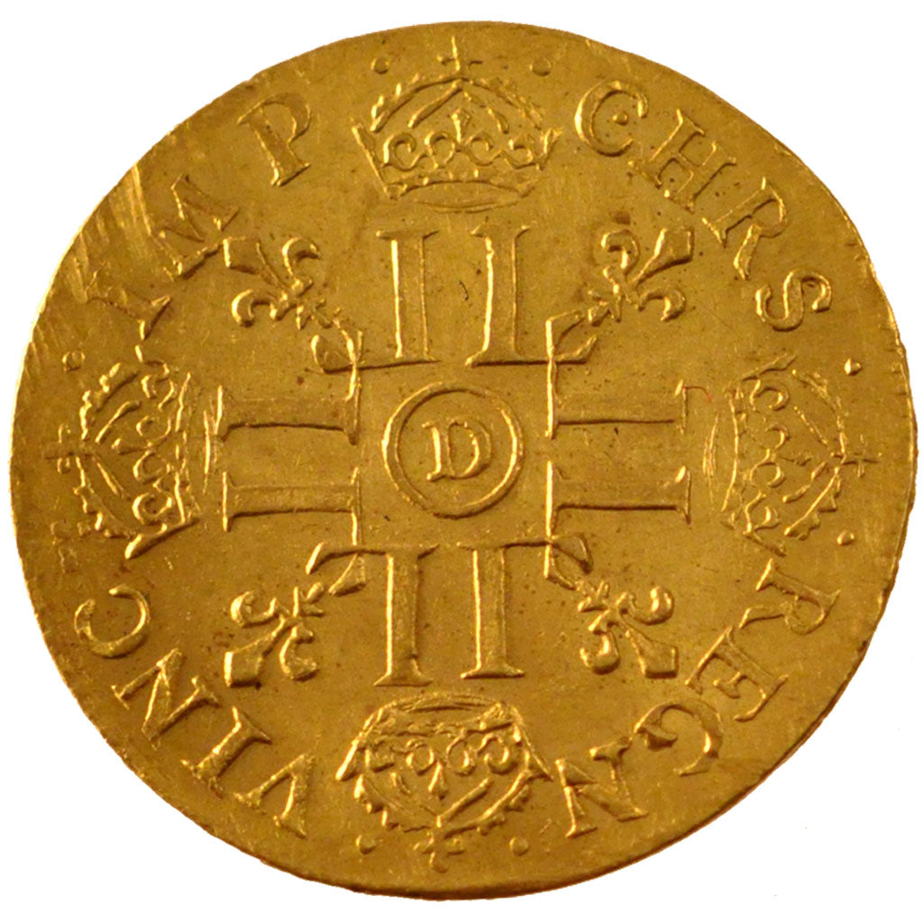 FRANCE, Louis d'Or, 1669, Lyons, graded, PCGS, MS(60-62), Gold, Gadoury #246,...