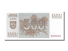 Banknot, Litwa, 500 Talonu, 1993, UNC(65-70)