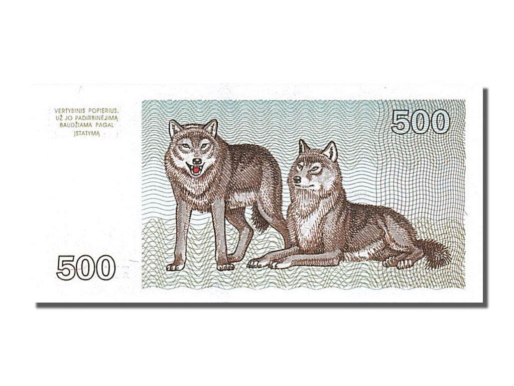Banknot, Litwa, 500 Talonu, 1993, UNC(65-70)