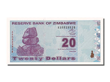 Banknote, Zimbabwe, 20 Dollars, 2009, 2009-02-02, UNC(65-70)