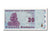 Billete, 20 Dollars, 2009, Zimbabue, 2009-02-02, UNC