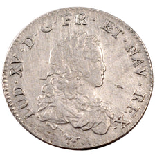 FRANCE, 1/3 Écu de France, 1/3 ECU, 1721, Paris, KM #457.1, VF(30-35), Silver, .