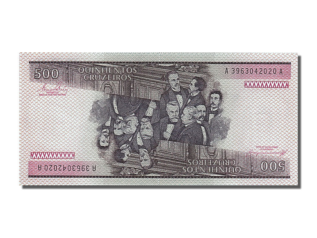 Geldschein, Brasilien, 500 Cruzeiros, 1985, UNZ