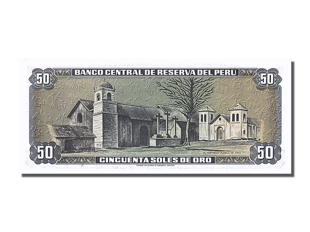 Perù, 50 Soles De Oro, 1975, 1975-10-02, FDS