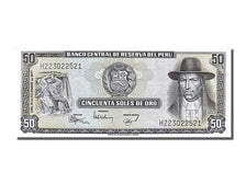 Banconote, Perù, 50 Soles De Oro, 1975, 1975-10-02, FDS