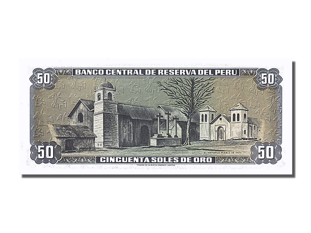 Billete, 50 Soles De Oro, 1975, Perú, 1975-10-02, UNC