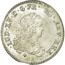 Moneda, Francia, Louis XV, 1/3 Écu de France, 1/3 Ecu, 1722, Lille, MBC, Plata