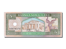 Biljet, Somaliland, 5 Shillings = 5 Shilin, 1994, NIEUW