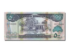 Banknote, Somaliland, 500 Shillings = 500 Shilin, 2008, UNC(65-70)