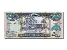 Banknote, Somaliland, 500 Shillings = 500 Shilin, 2008, UNC(65-70)