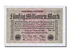 Banknote, Germany, 50 Millionen Mark, 1923, UNC(65-70)