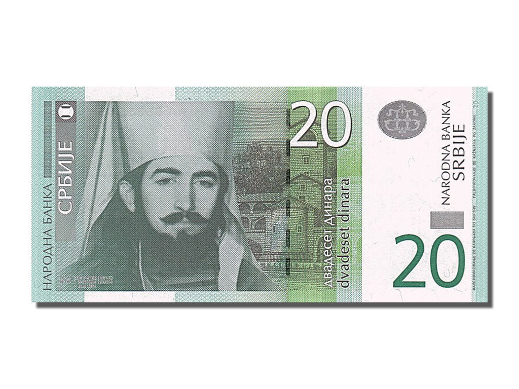 Banknote, Serbia, 20 Dinara, 2011, UNC(65-70)