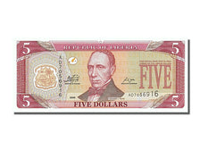 Billet, Liberia, 5 Dollars, 2009, NEUF