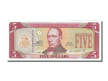 Banconote, Liberia, 5 Dollars, 2009, FDS