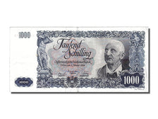 Austria, 1000 Schilling, 1954, KM #135a, 1954-01-02, AU(55-58), AG763970