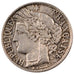 FRANCE, 1 Franc, 1871, Paris, AU(55-58), Silver, Gadoury #465, 4.95