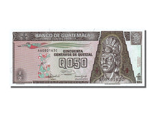 Banknote, Guatemala, 1/2 Quetzal, 1992, 1992-02-14, UNC(65-70)