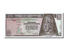 Banknote, Guatemala, 1/2 Quetzal, 1992, 1992-02-14, UNC(65-70)