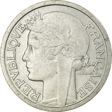 Munten, Frankrijk, Morlon, 2 Francs, 1945, Beaumont le Roger, PR, Aluminium