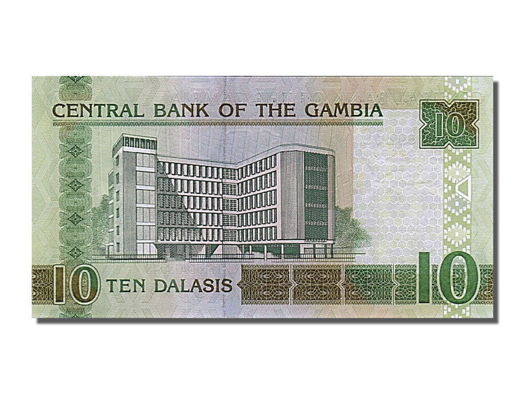 Banknot, Gambia, 10 Dalasis, 2006, UNC(65-70)