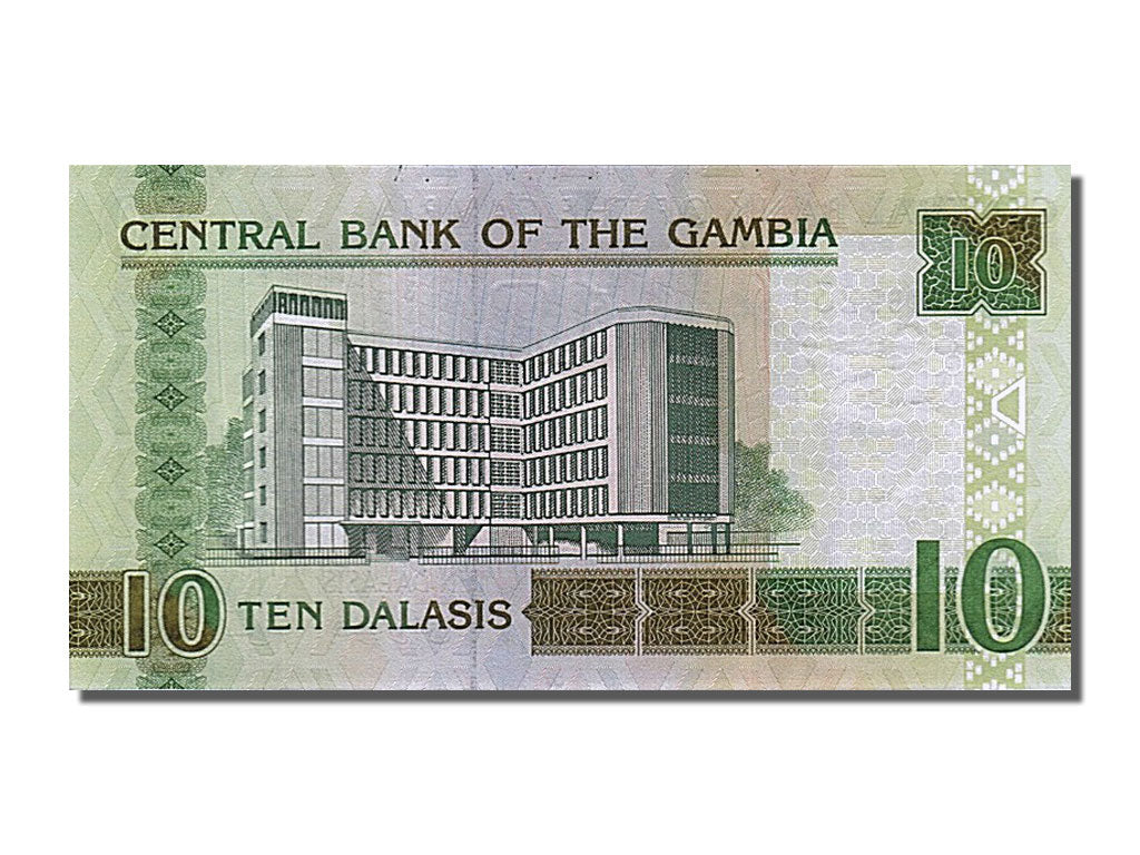 Banknote, Gambia, 10 Dalasis, 2006, UNC(65-70)