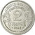 Monnaie, France, Morlon, 2 Francs, 1945, Castelsarrasin, SUP, Aluminium
