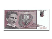 Iugoslavia, 5 Novih Dinara, 1994, 1994-03-03, FDS
