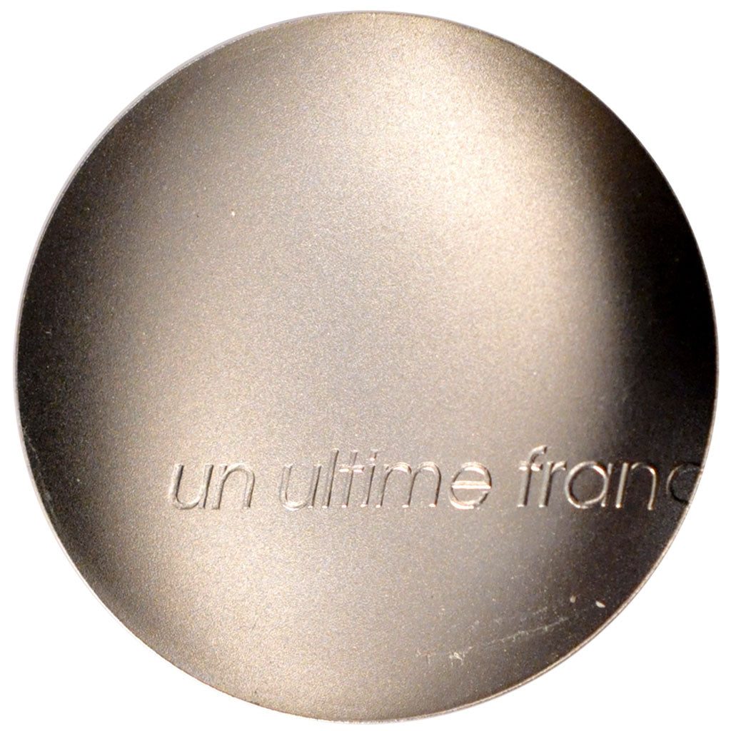 FRANCE, Franc, 2001, Paris, KM #1290, MS(60-62), Silver, Gadoury #1, 17.78