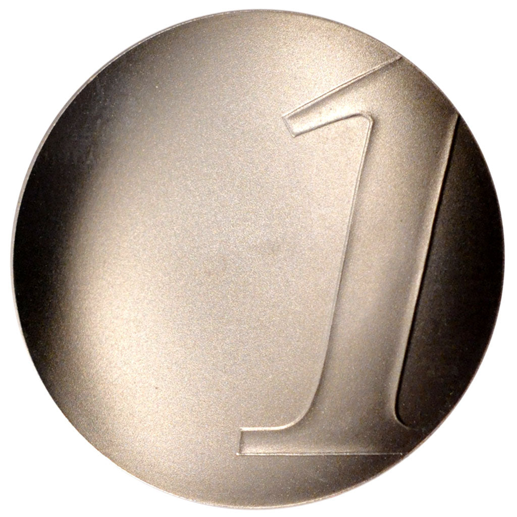FRANCE, Franc, 2001, Paris, KM #1290, MS(60-62), Silver, Gadoury #1, 17.78
