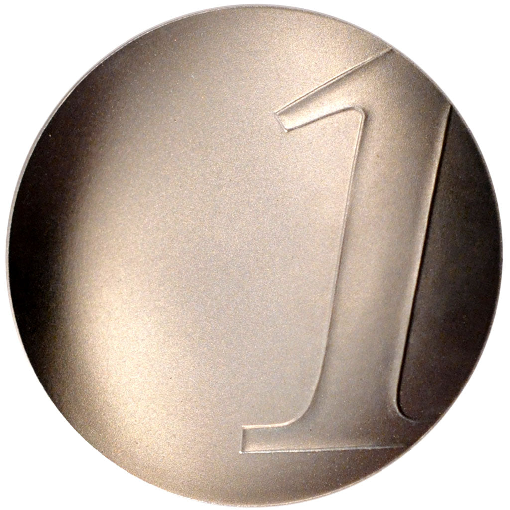 FRANCE, 1 Franc, 2001, MS(60-62), Silver, Gadoury #1, 17.77