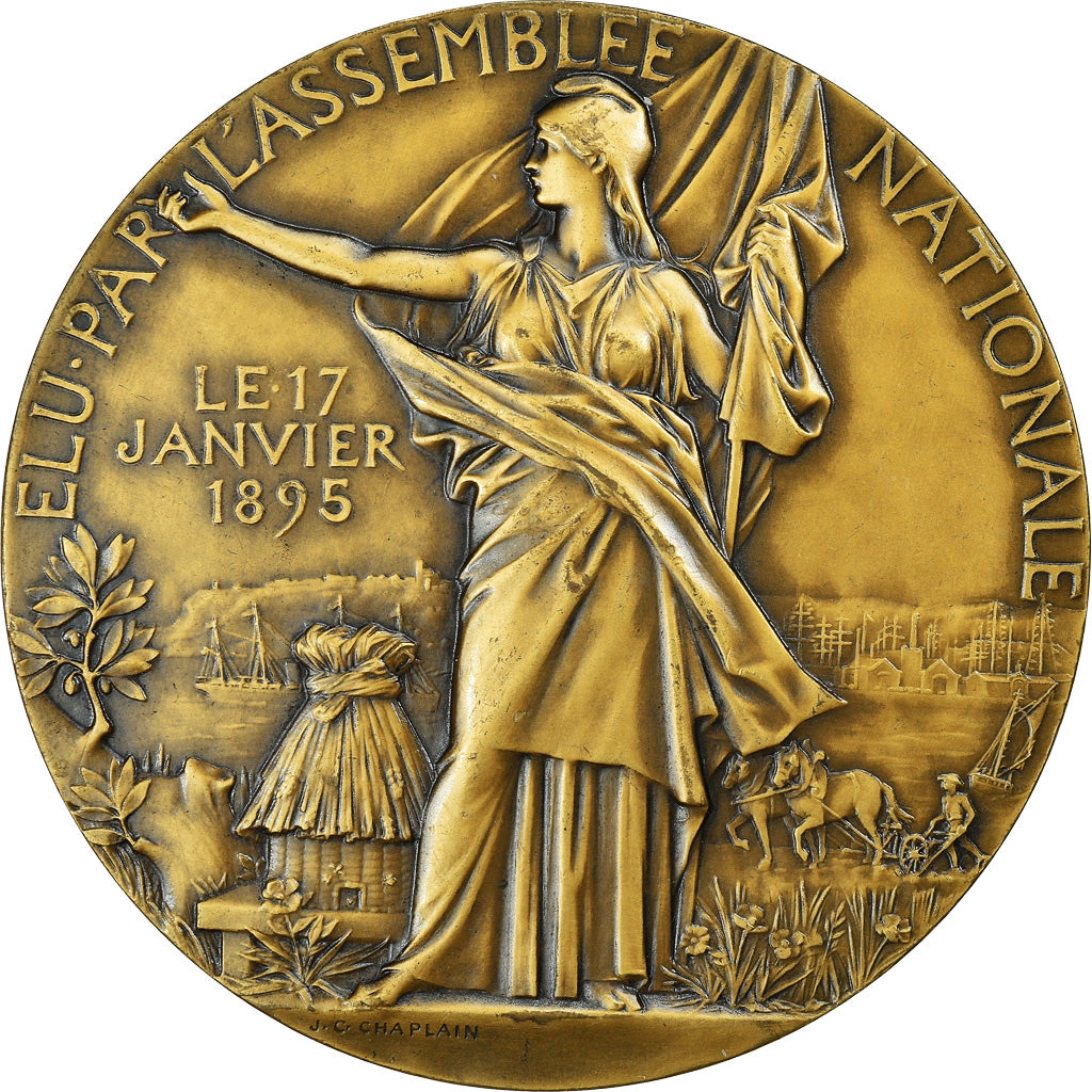 France, Médaille, Les Présidents de la République, Félix Faure, Politics