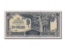 Malaya, 10 Dollars, 1942, KM #M7b, UNC(65-70), MP