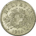 Monnaie, Suisse, 20 Rappen, 1850, Strasbourg, SUP+, Billon, KM:7