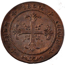SWISS CANTONS, 4 Kreuzer, 1800, Neuenburg, KM #63, AU(50-53), Billon, 3.06