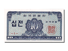 Banknote, South Korea, 10 Jeon, 1962, UNC(65-70)