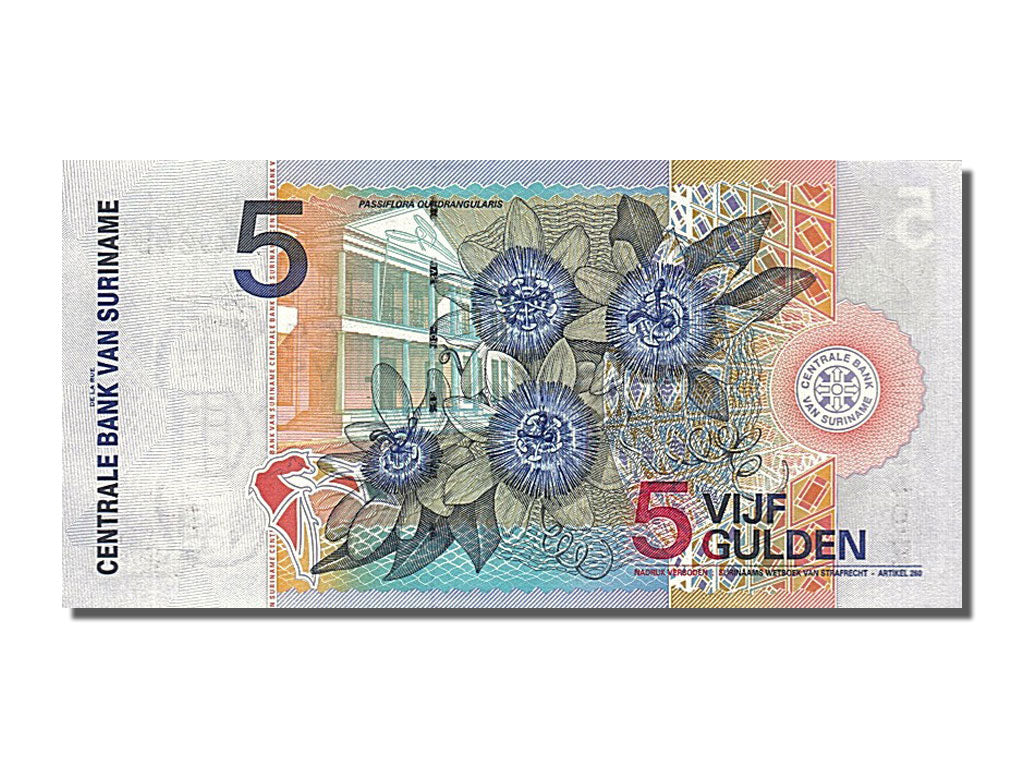 Banconote, Suriname, 5 Gulden, 2000, 2000-01-01, FDS
