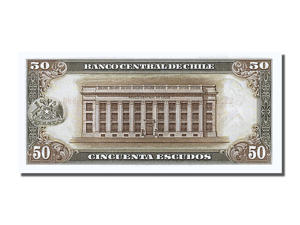 Chile, 50 Escudos, KM #140b, UNC(65-70), 2328990