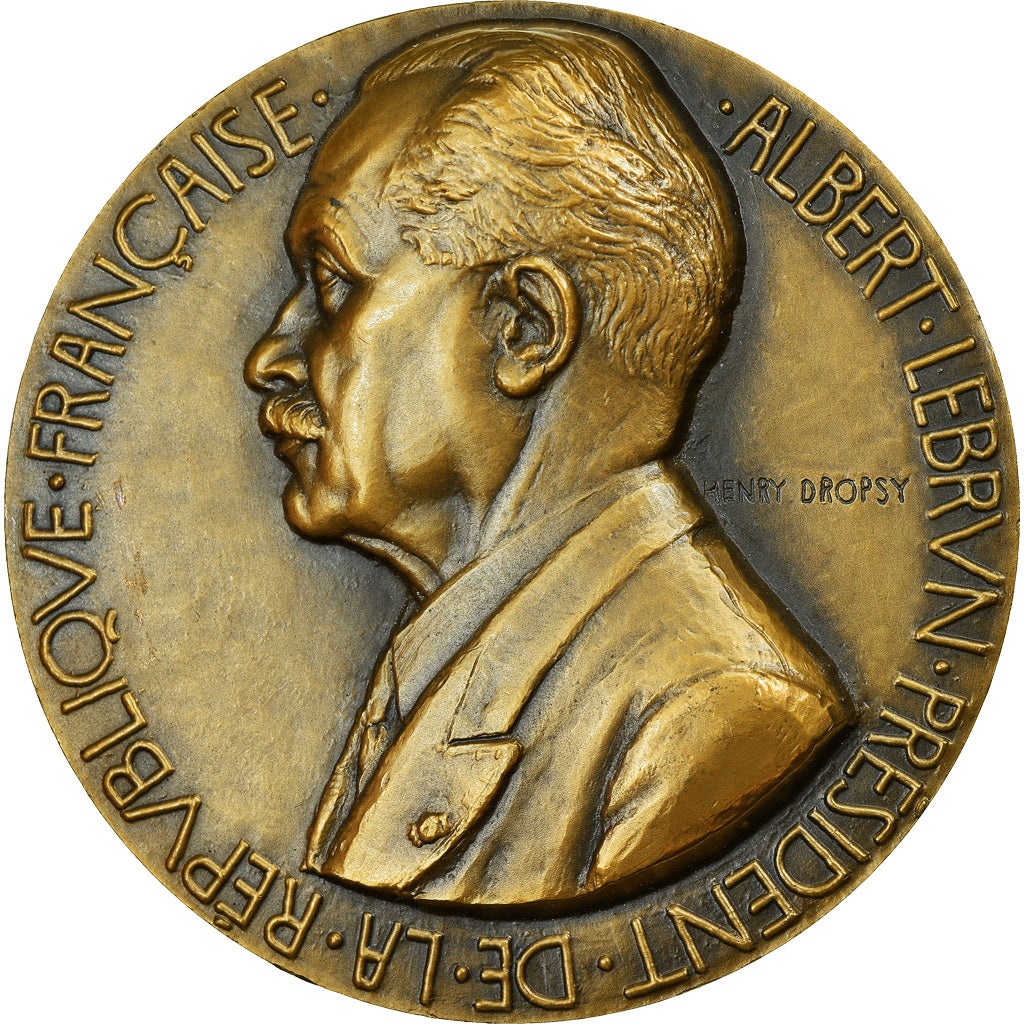 France, Médaille, Les Présidents de la République, Albert Lebrun, Politics