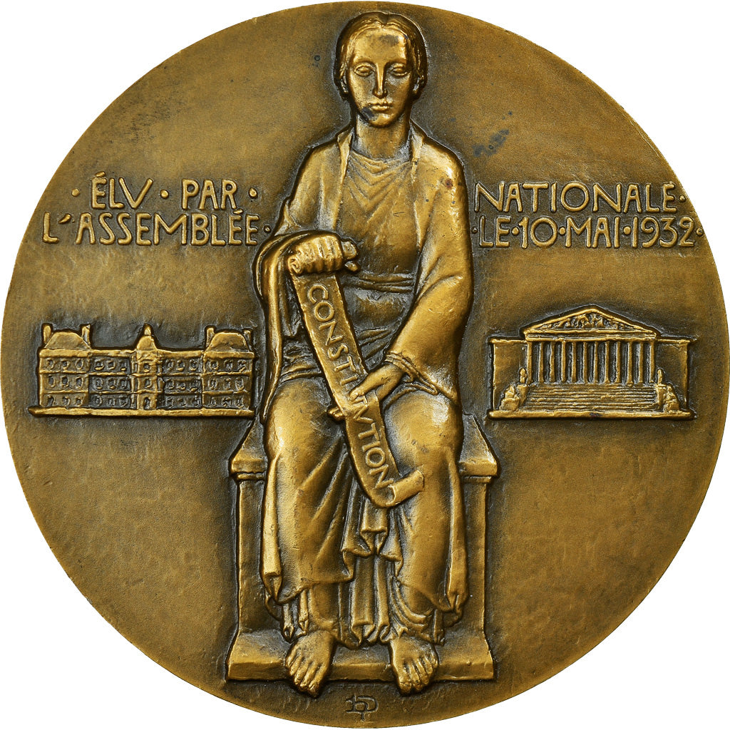 France, Médaille, Les Présidents de la République, Albert Lebrun, Politics